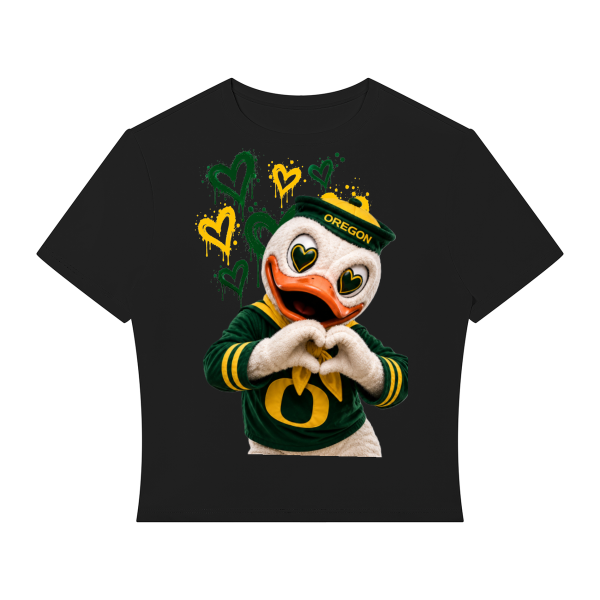 DUCK LOVE Women’s Crop Tee