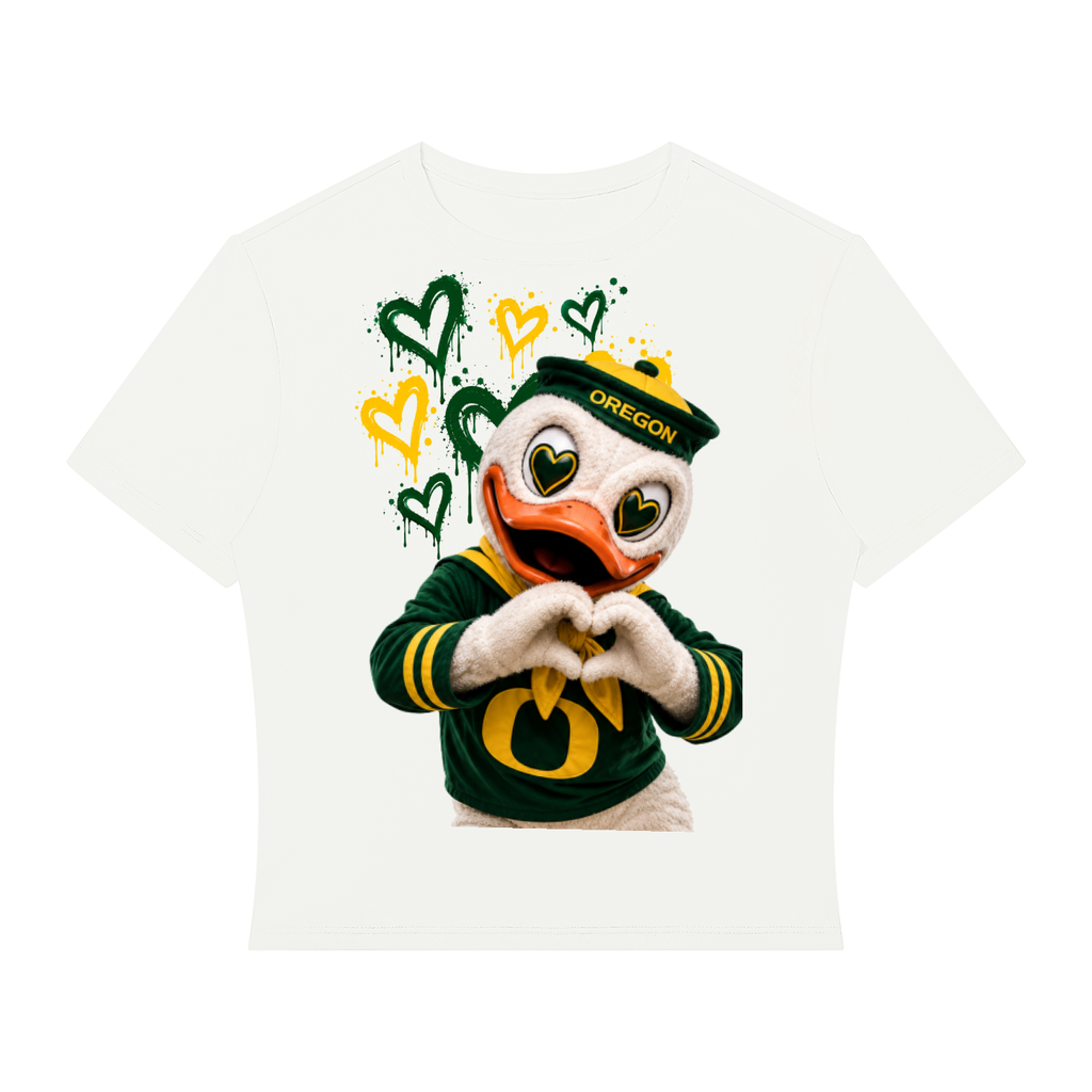 DUCK LOVE Women’s Crop Tee