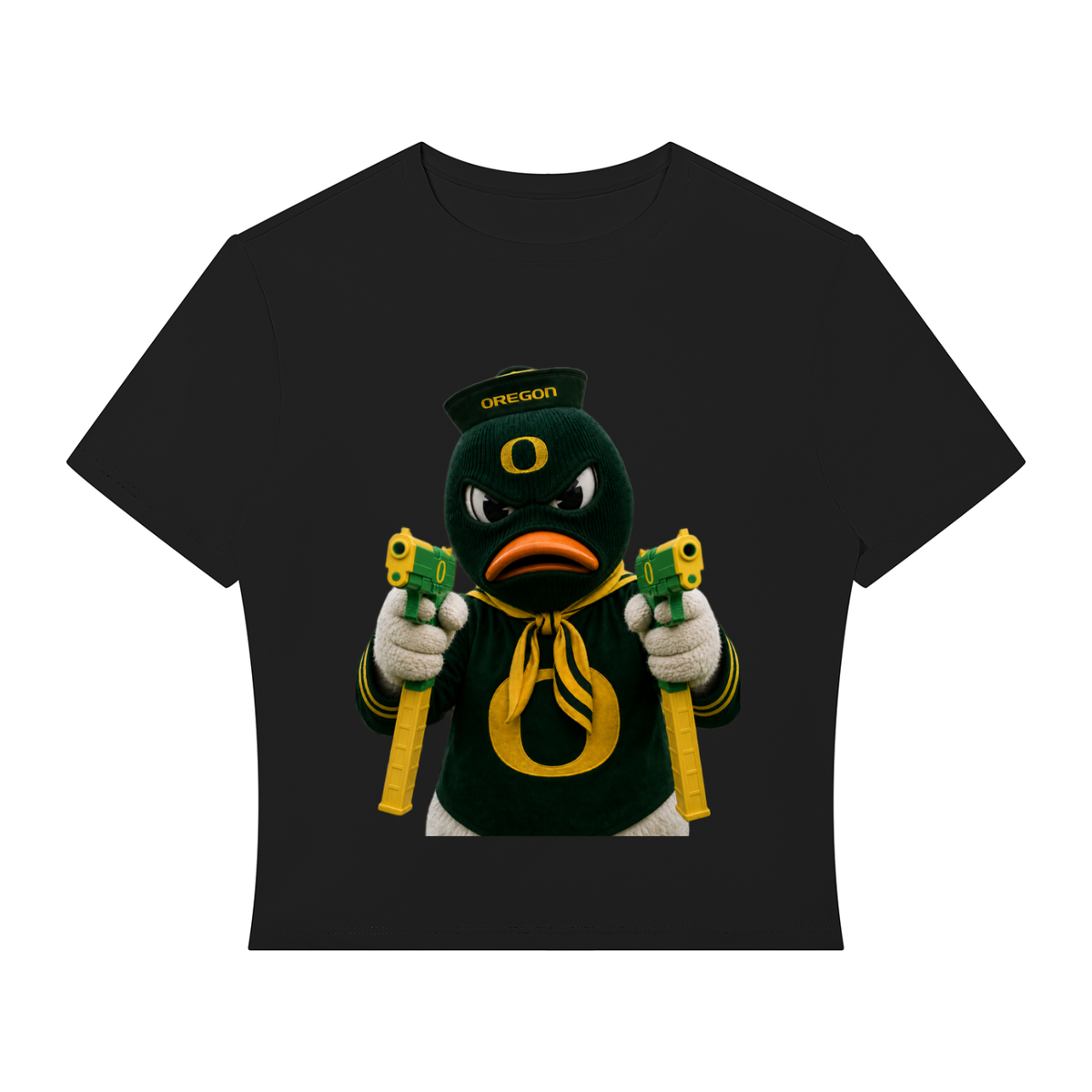 SHOULD’VE DUCKED Women’s Crop Tee
