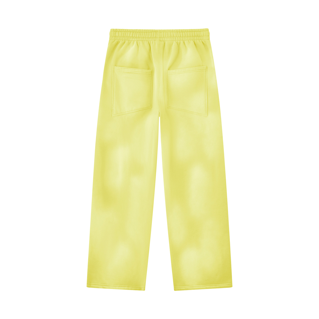 Sunfade Wide Leg Fleece Sweatpants