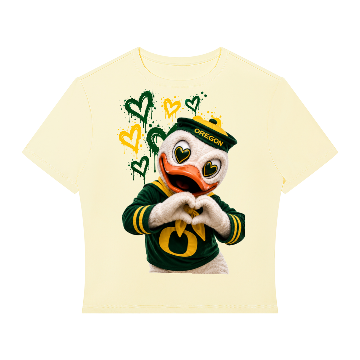 DUCK LOVE Women’s Crop Tee