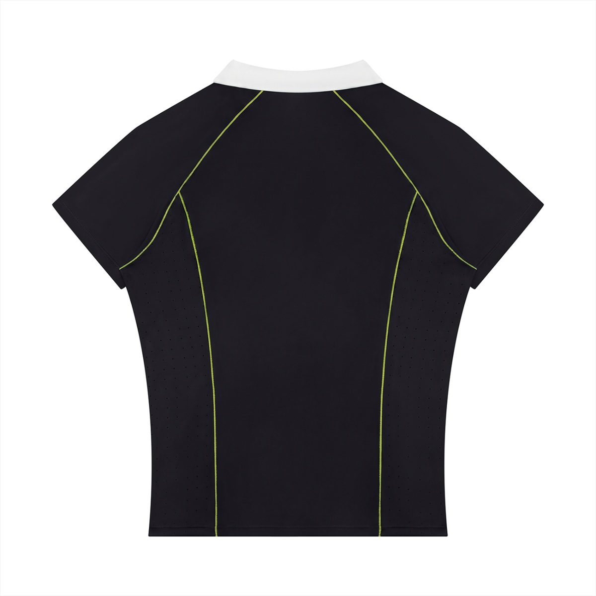 Women’s Slim Fit Quarter-Zip Polo Shirt