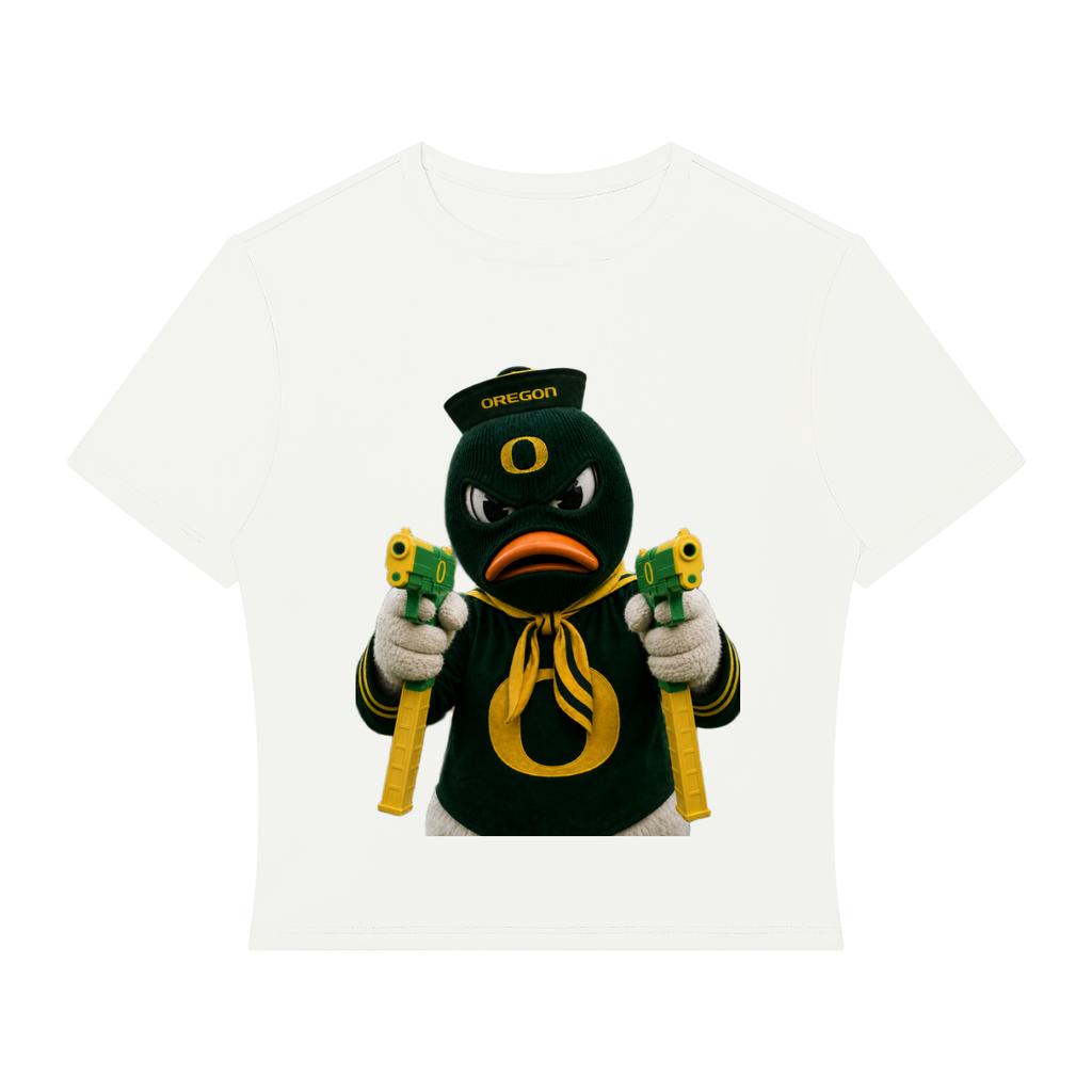 SHOULD’VE DUCKED Women’s Crop Tee