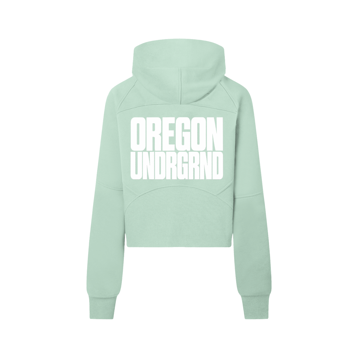 Cropped Half-Zip Hoodie